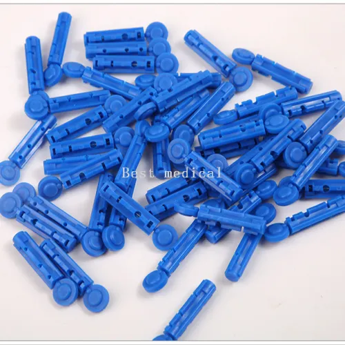 Medical supply — disposable, blood lancet, 100, box, bag, shank