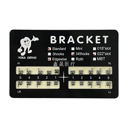 Edgewise Mini Orthodontic Brackets Slot 022