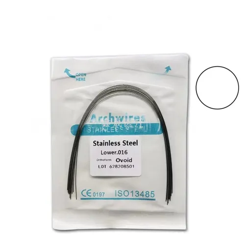 Stainless Steel Orthodontic Round Archwire (10pcs)