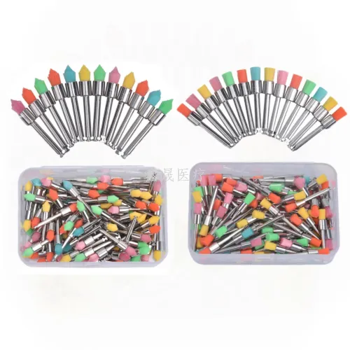 Dental, polishing, cleaning, tooth, colored, transparent